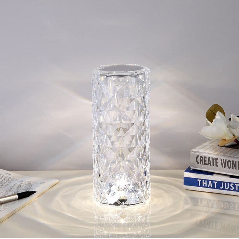 Rose Diamond Table Lamp 16 COLORS with Remote Control - Free Delivery