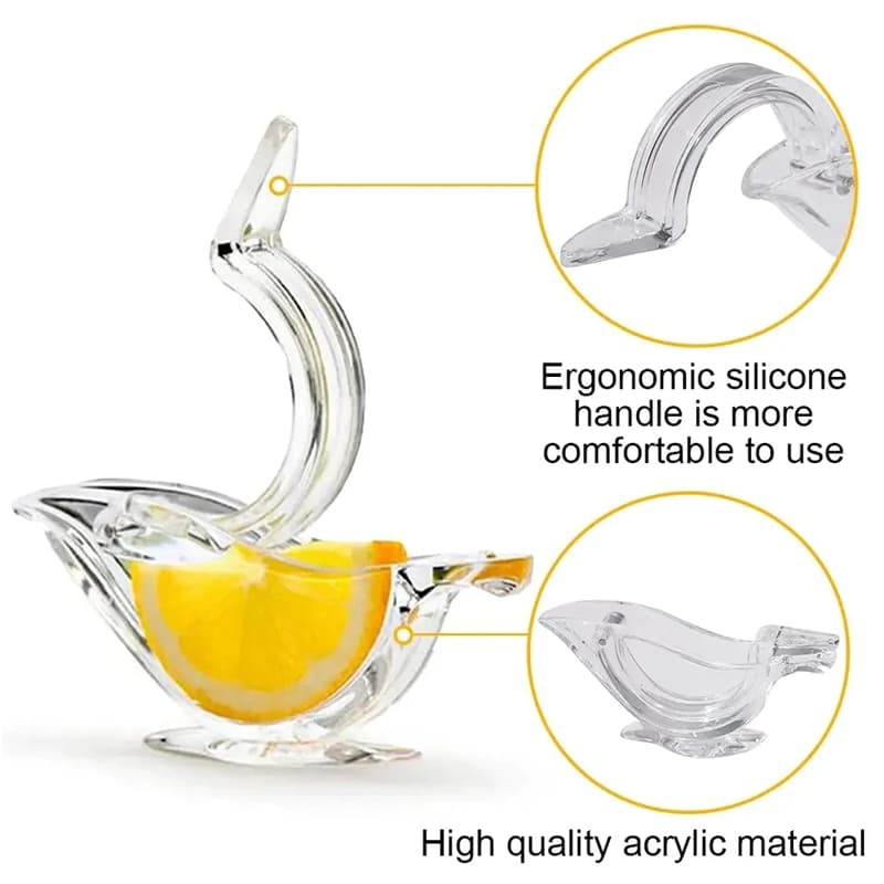 Acrylic Bird Lemon Squeezer