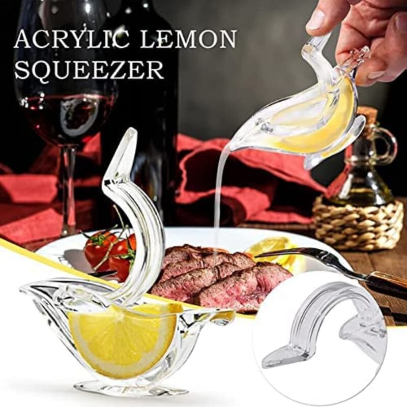 Acrylic Bird Lemon Squeezer
