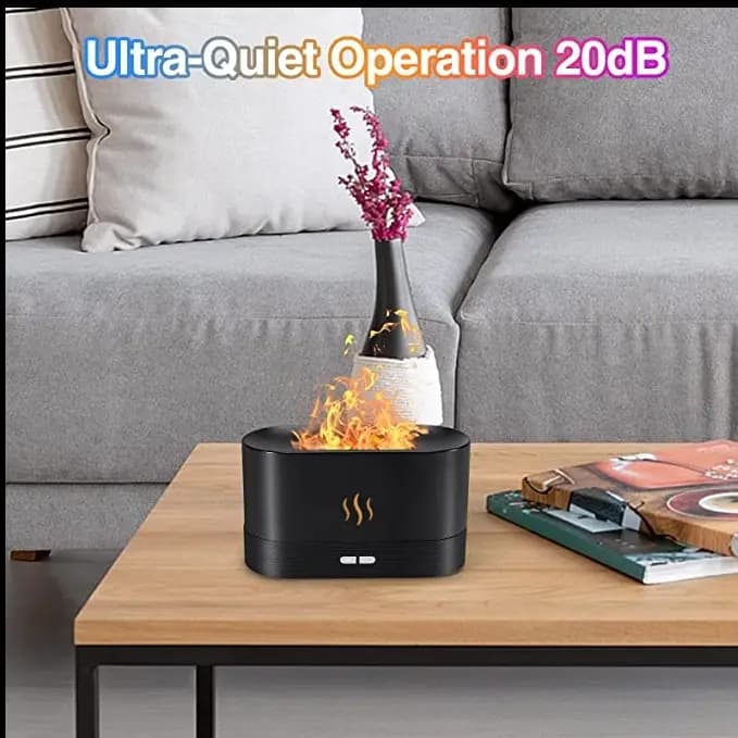 RGB Flame Humidifier and Aroma Diffuser