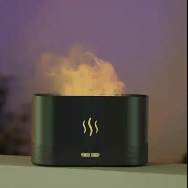RGB Flame Humidifier and Aroma Diffuser