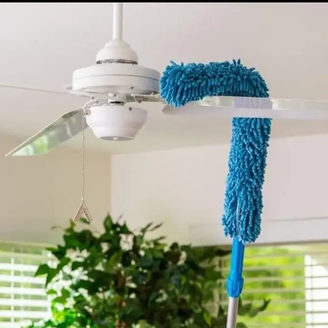 Foldable Multipurpose Microfiber Ceiling Fan Duster