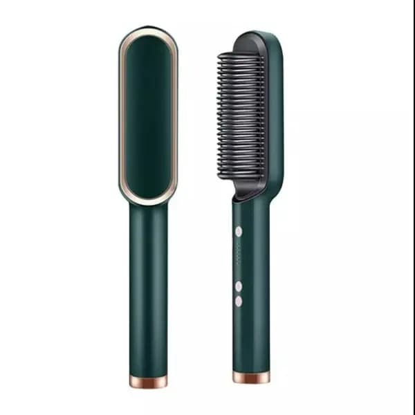 Hair Straightener Heating Comb For Wigs Curling Iron Dual-Use Straightening Brush Multifunctional Hair Curler Styler Tools