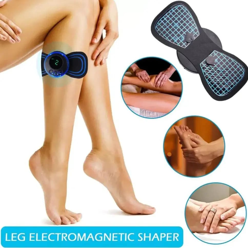 Rechargeable EMS Mini Body Massager Portable and Rechargeable Microcurrent Mini Pain Relief Neck Massager