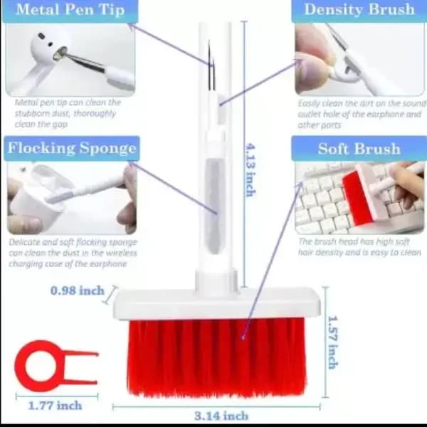 5 In 1 Keyboard Cleaning Soft Brush